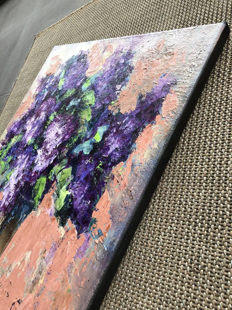 Original Impressionism Floral Painting by Galina Sviridenko