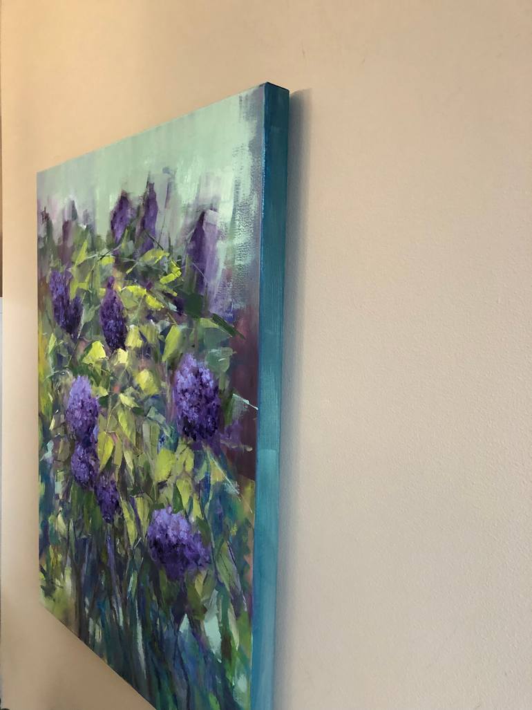 Original Impressionism Floral Painting by Galina Sviridenko