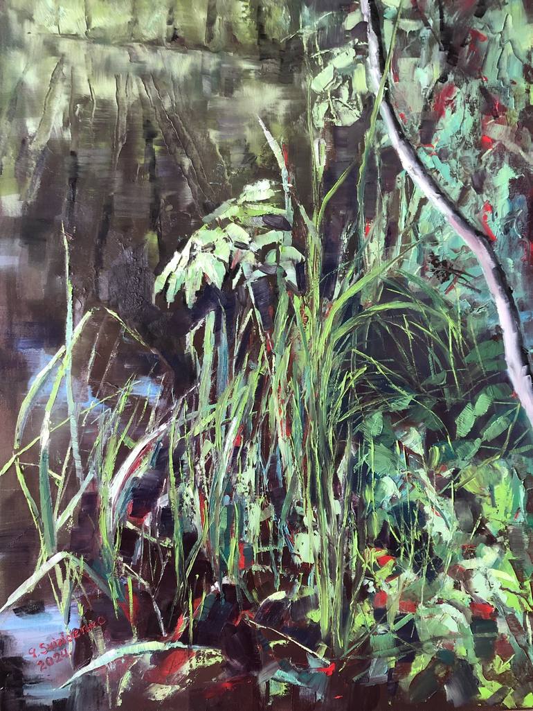 Print of Contemporary Landscape Paintings by Galina Sviridenko