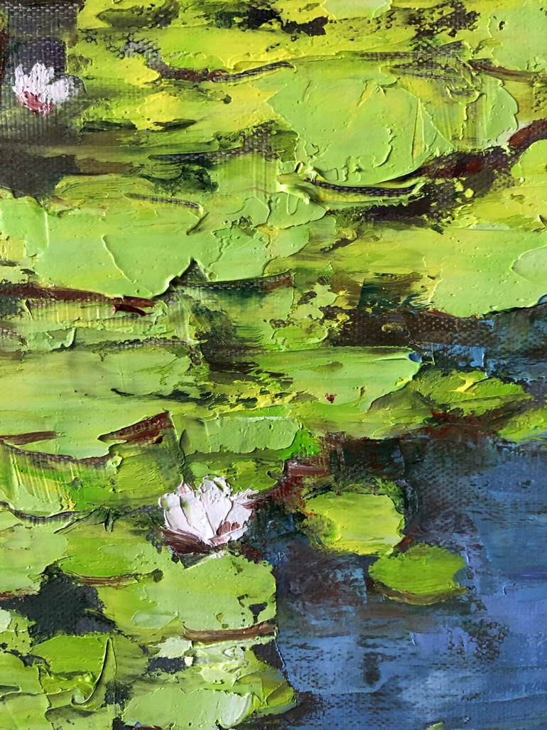 Original Impressionism Landscape Painting by Galina Sviridenko