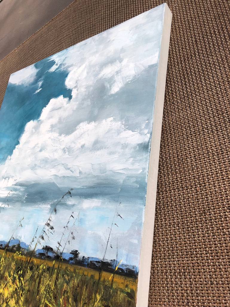 Original Impressionism Landscape Painting by Galina Sviridenko