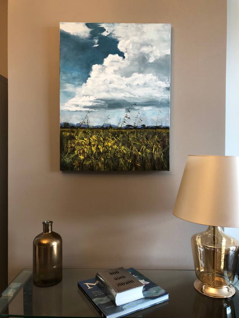 Original Impressionism Landscape Painting by Galina Sviridenko