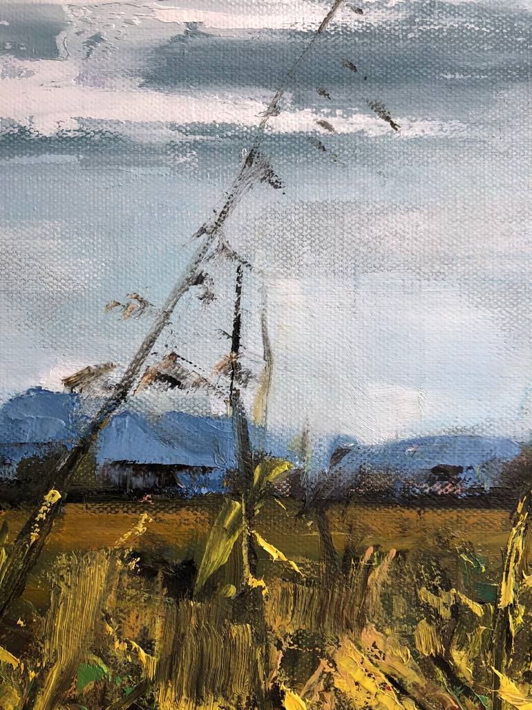 Original Impressionism Landscape Painting by Galina Sviridenko