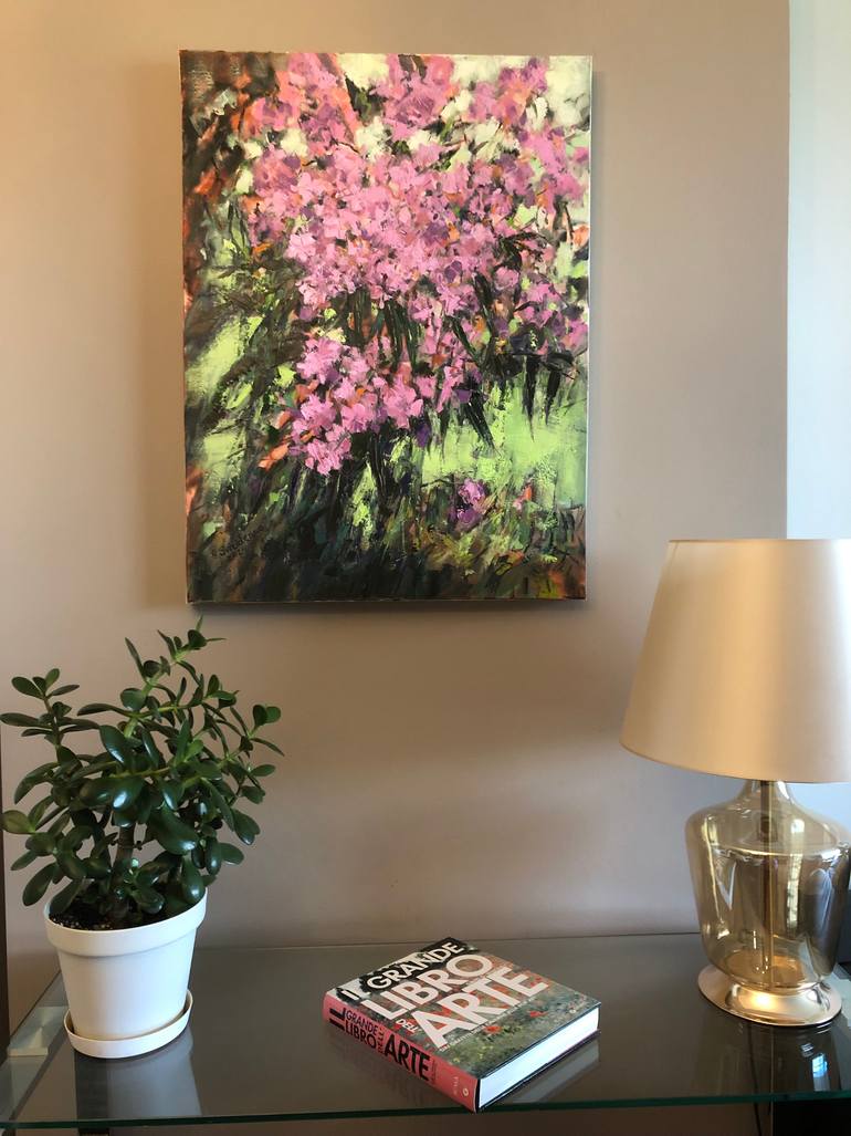 Original Contemporary Floral Painting by Galina Sviridenko