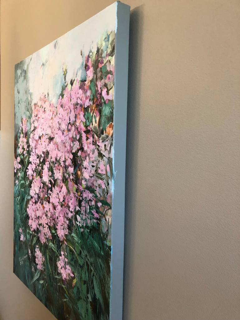 Original Impressionism Floral Painting by Galina Sviridenko