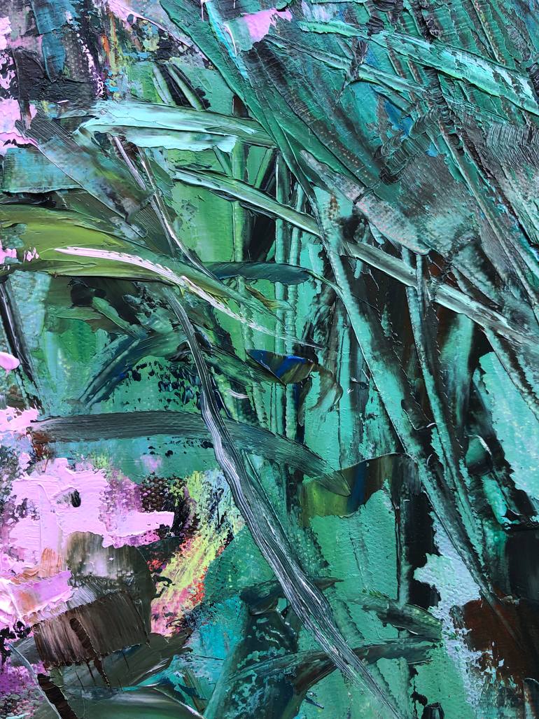 Original Impressionism Floral Painting by Galina Sviridenko