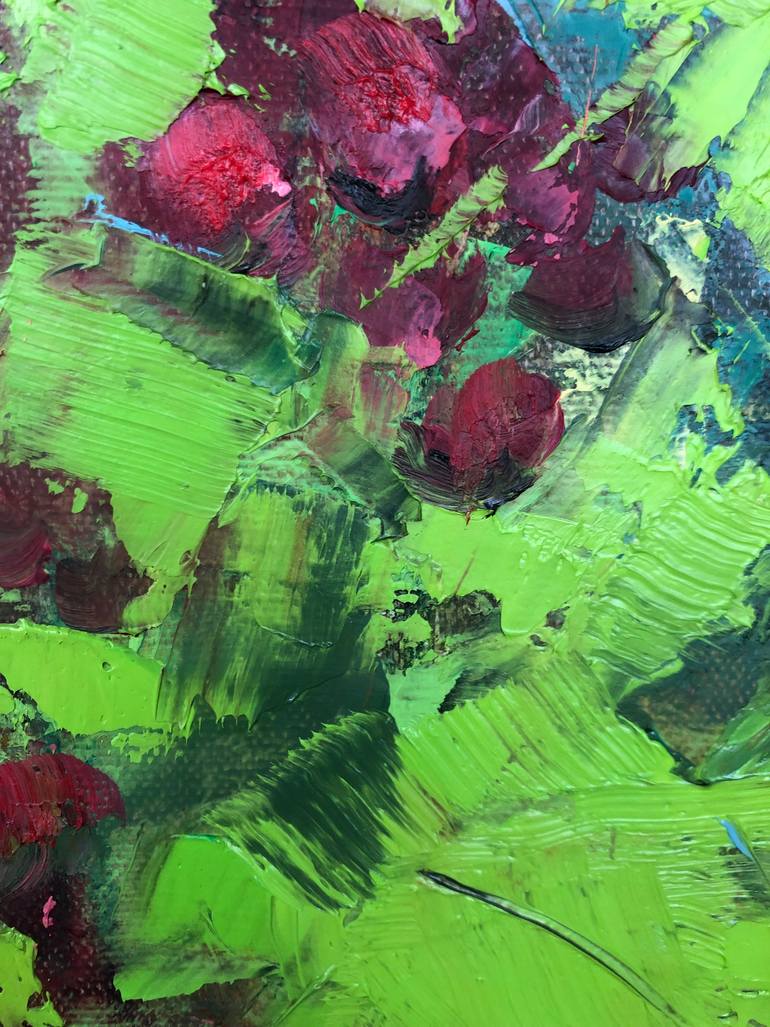 Original Impressionism Nature Painting by Galina Sviridenko