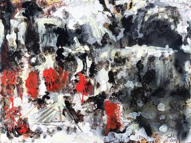 Original Abstract Expressionism Abstract Paintings by Gerald Teufel