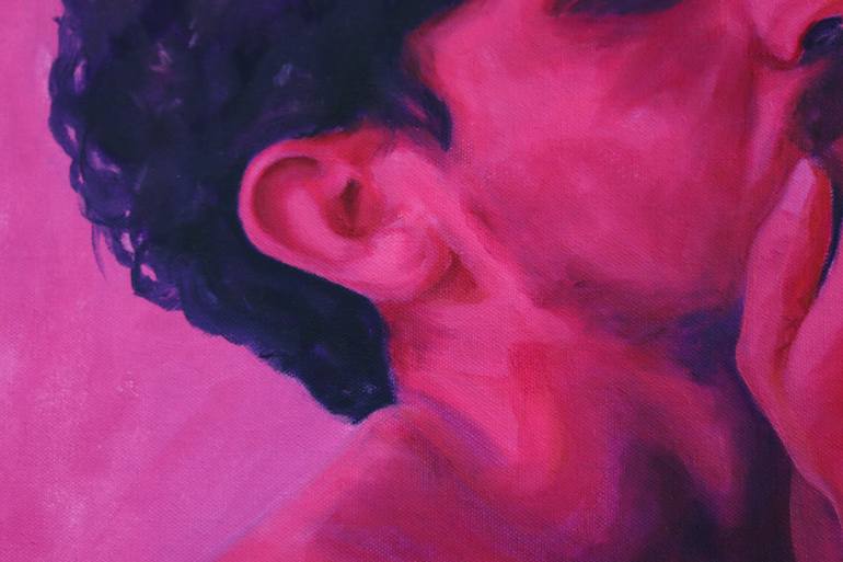 Original Contemporary People Painting by Cristian Gutierrez