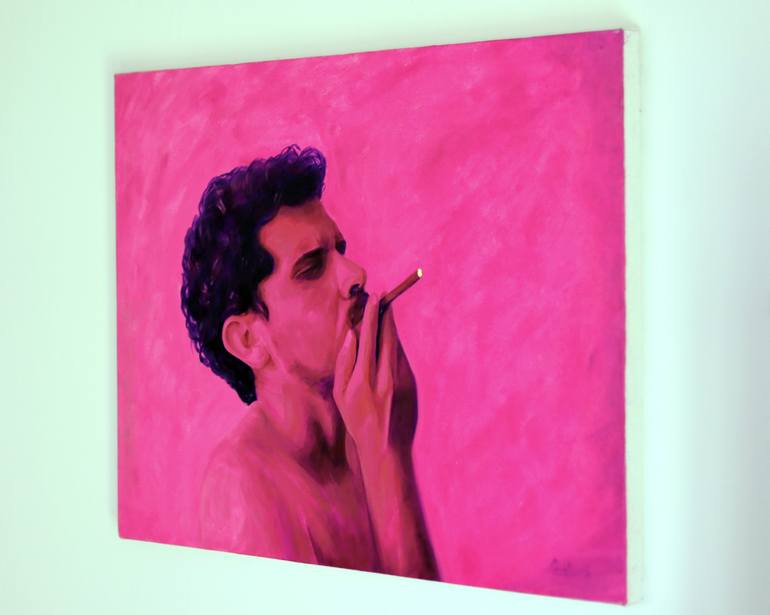 Original Contemporary People Painting by Cristian Gutierrez