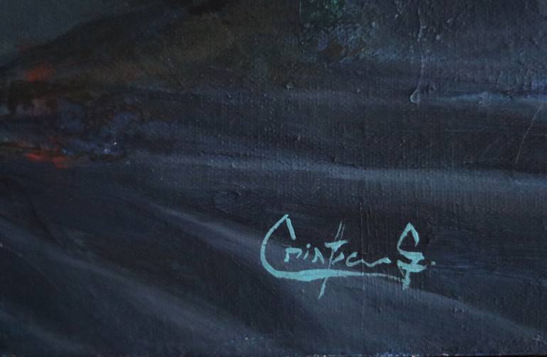 Original Contemporary People Painting by Cristian Gutierrez