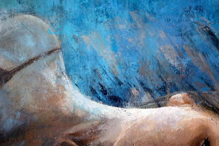 Original Contemporary People Painting by Cristian Gutierrez