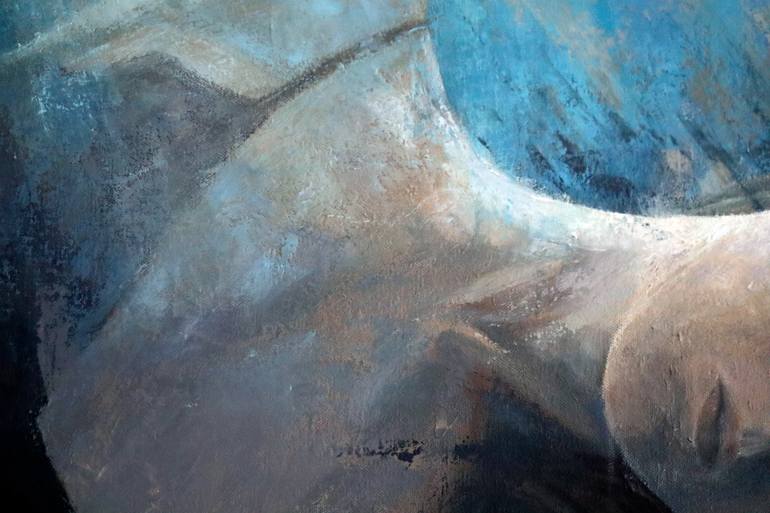 Original Contemporary People Painting by Cristian Gutierrez