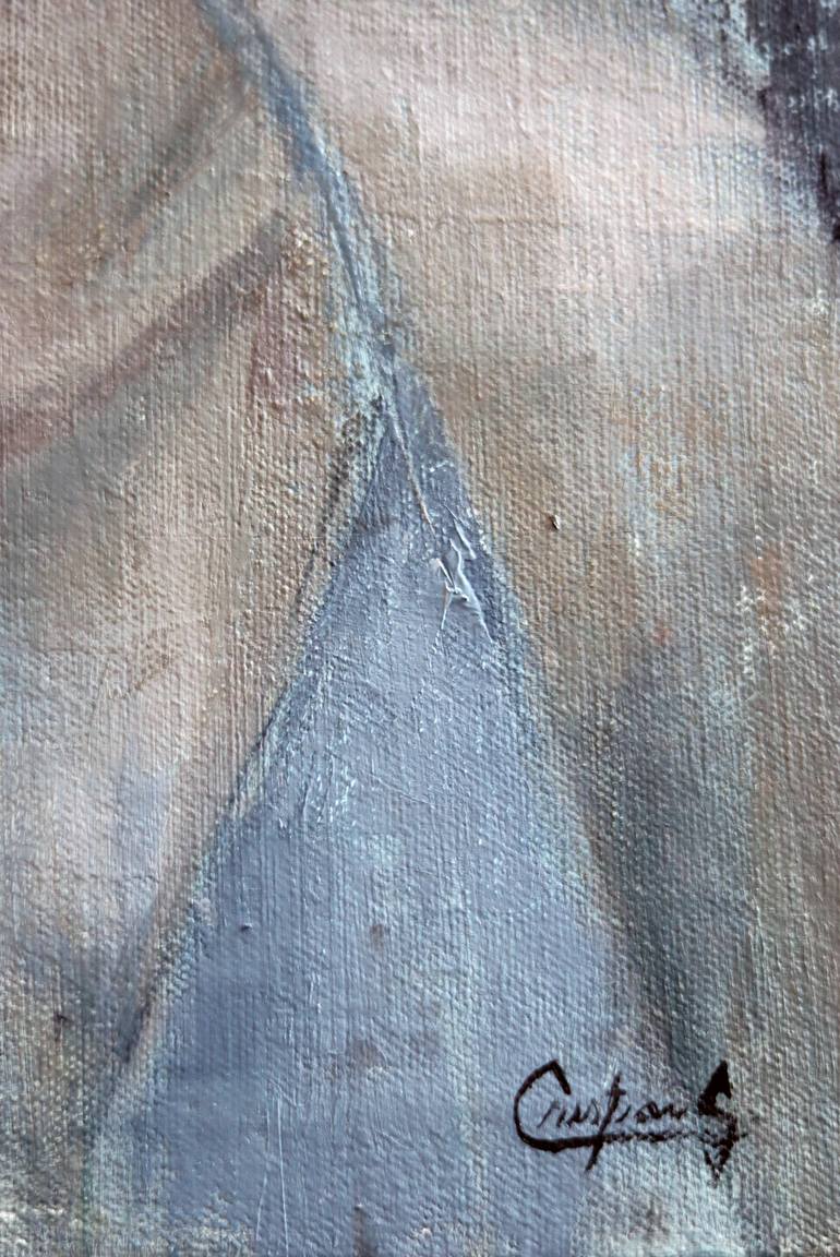 Original Contemporary People Painting by Cristian Gutierrez