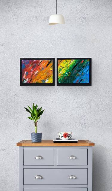 Print of Abstract Paintings by Saloni Panchal
