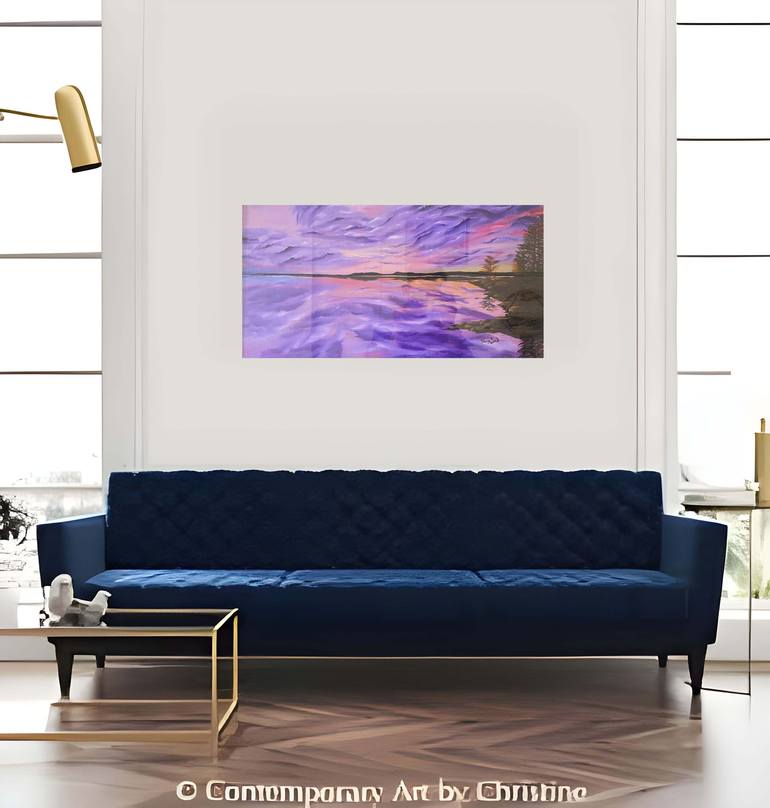 Original Realism Seascape Painting by Art by Huma