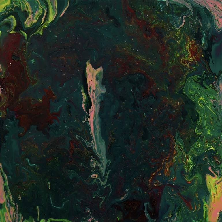 Original Abstract Nature Paintings by Candela Romero Belda 