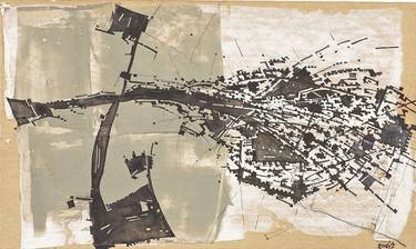 Original Abstract Architecture Drawings by Frank Havermans
