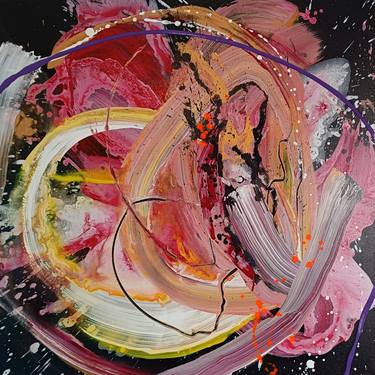 Original Abstract Expressionism Abstract Paintings by Eliana Sá