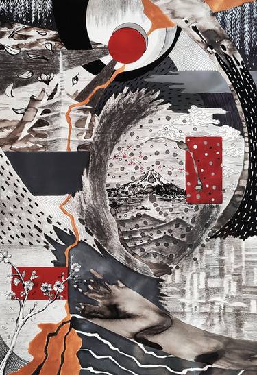 Original Abstract Expressionism Abstract Paintings by Anđela Milošević
