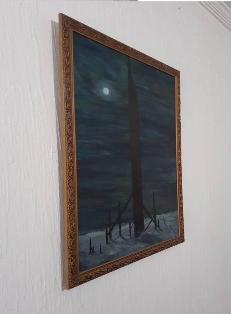 Original Landscape Painting by Max Mendel Medeiros de Macedo