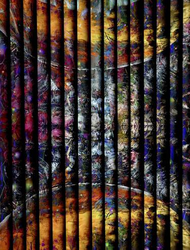 Original Abstract Expressionism Abstract Digital by Amy Stone