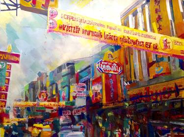 Original Cities Paintings by Jonathan Butterick