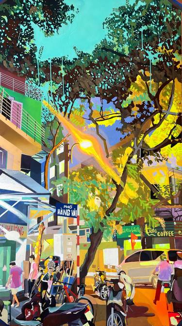 Original Cities Paintings by Jonathan Butterick