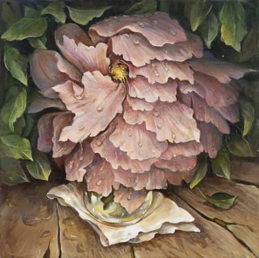 Original Realism Floral Painting by Alexandra Miller