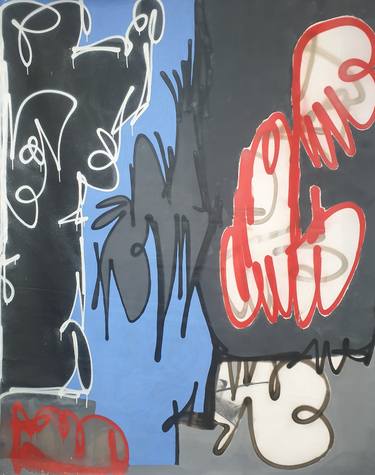 Print of Abstract Graffiti Paintings by Kingscribbler Kingscribbler