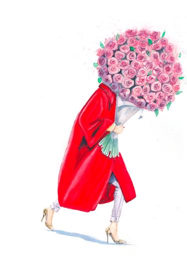 Print of Illustration Fashion Paintings by Audrey Dostes