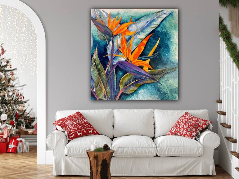 Original Abstract Nature Painting by Dimple Lakhani