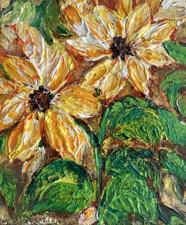 Original Floral Paintings by Dimple Lakhani