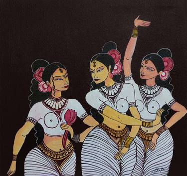 Original Conceptual World Culture Paintings by Dhananjali Rathnayake
