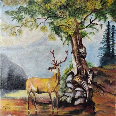 Original Realism Fantasy Paintings by Ayesha Tasneem