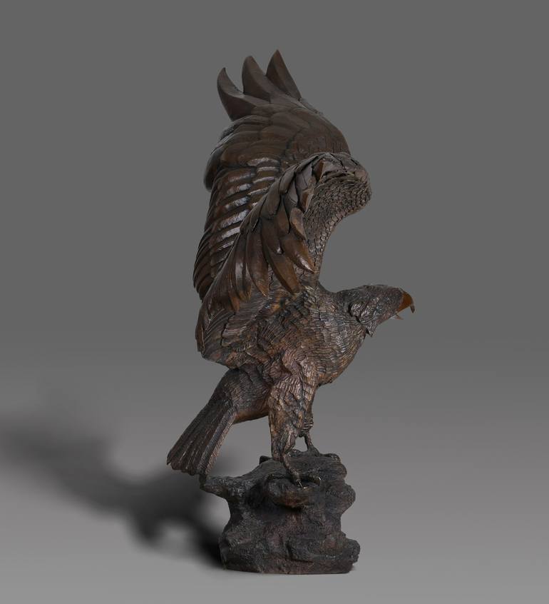 Original Figurative Animal Sculpture by Mher Voskanyan