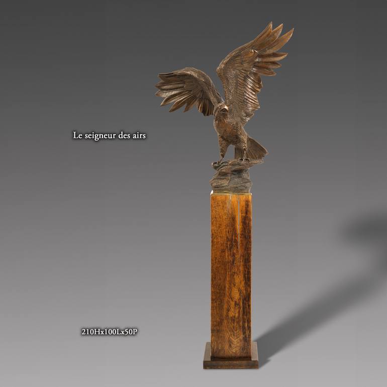 Original Figurative Animal Sculpture by Mher Voskanyan