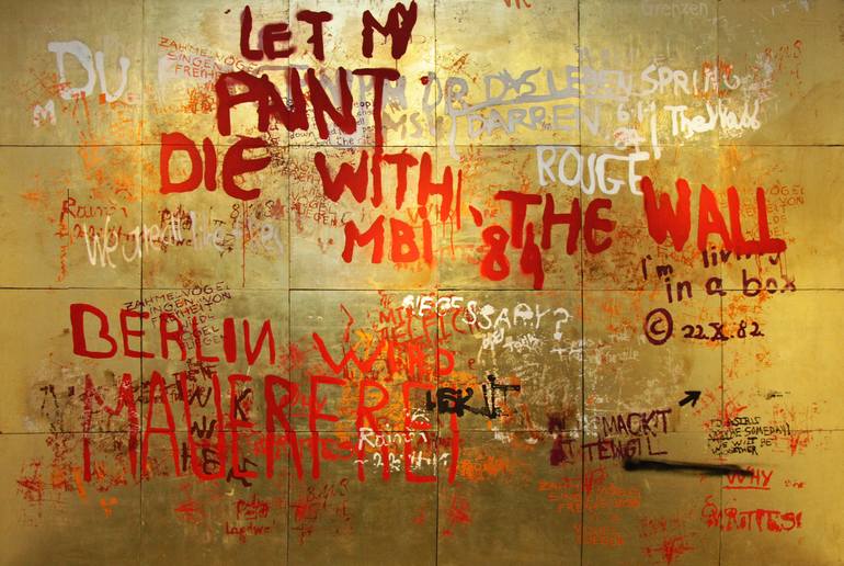 Original Street Art Political Painting by Anna Zuber