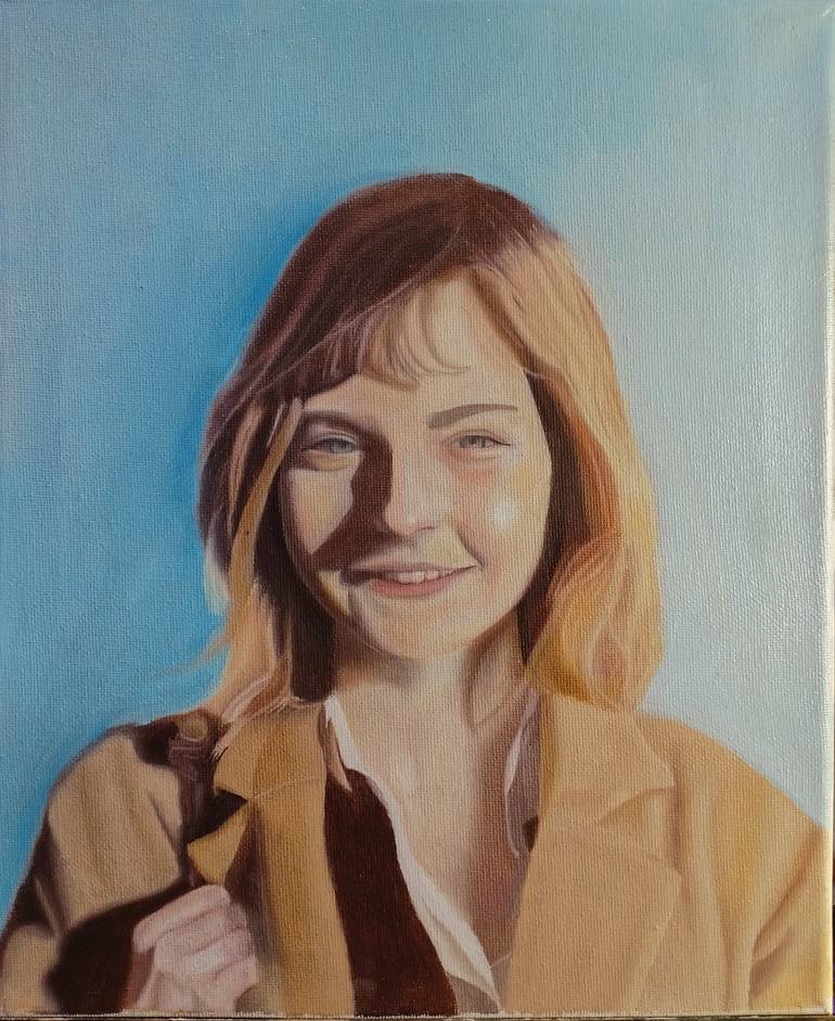 Original Realism People Paintings by Ruslan Nurgazinov