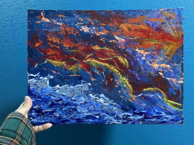 Original Abstract Painting by Ginger Martinez