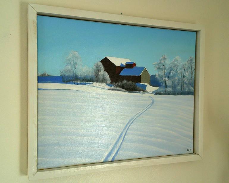 Original Impressionism Landscape Painting by Joseph Miller