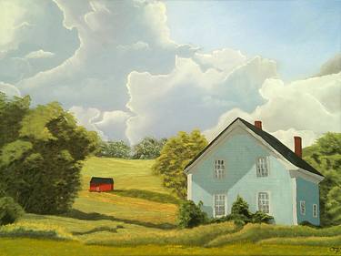 Original Realism Landscape Paintings by Joseph Miller