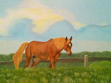 Original Romanticism Animal Paintings by Joseph Miller