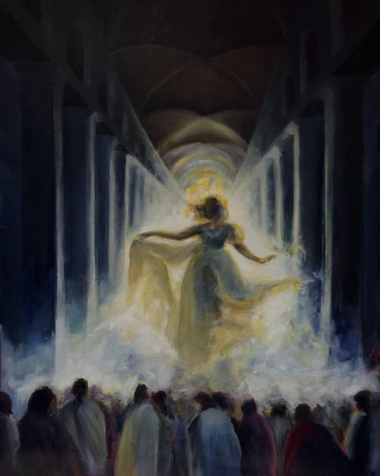 Goddess in the Cathedral - Print