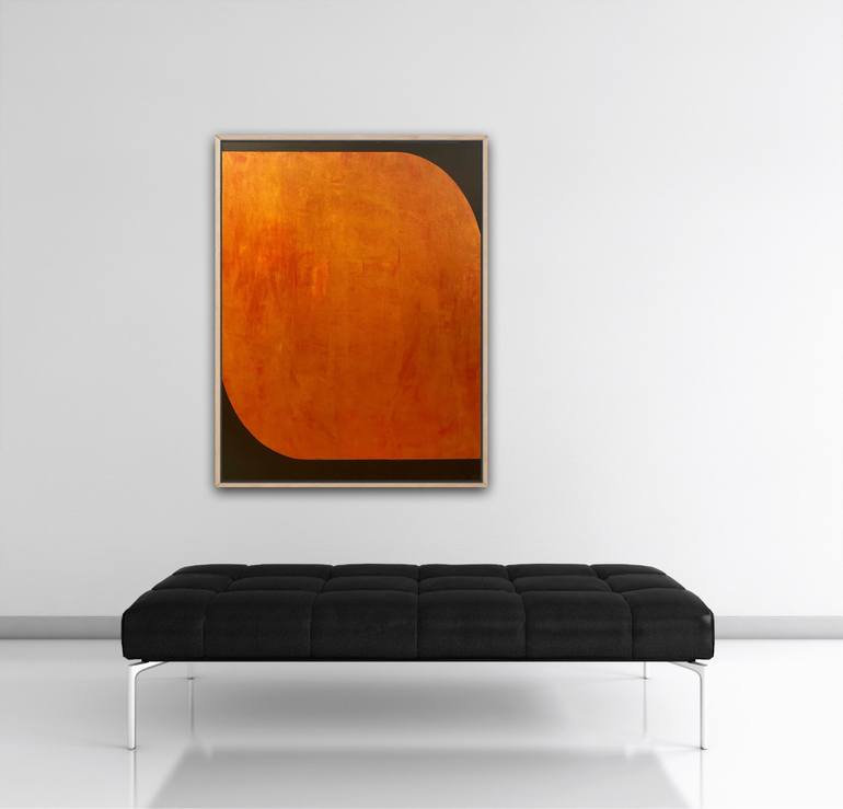 Original Geometric Abstract Painting by Tonje Røseth