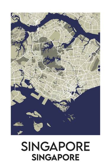 Singapore city map thumb
