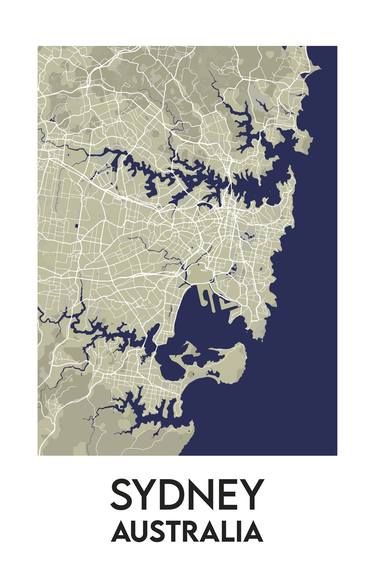 Print of Cities Digital by YIN-CHENG WANG