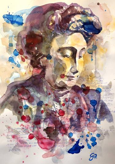 Original Portrait Paintings by Stefanie Arnold