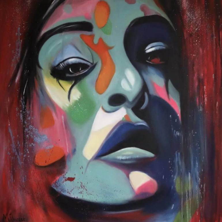 Print of Pop Art Abstract Paintings by Melisså Brincåt