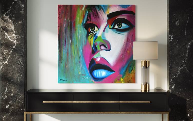 Original Abstract Expressionism Abstract Painting by Melisså Brincåt